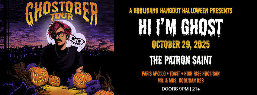 Hi I’m Ghost Hooligang Halloween Party